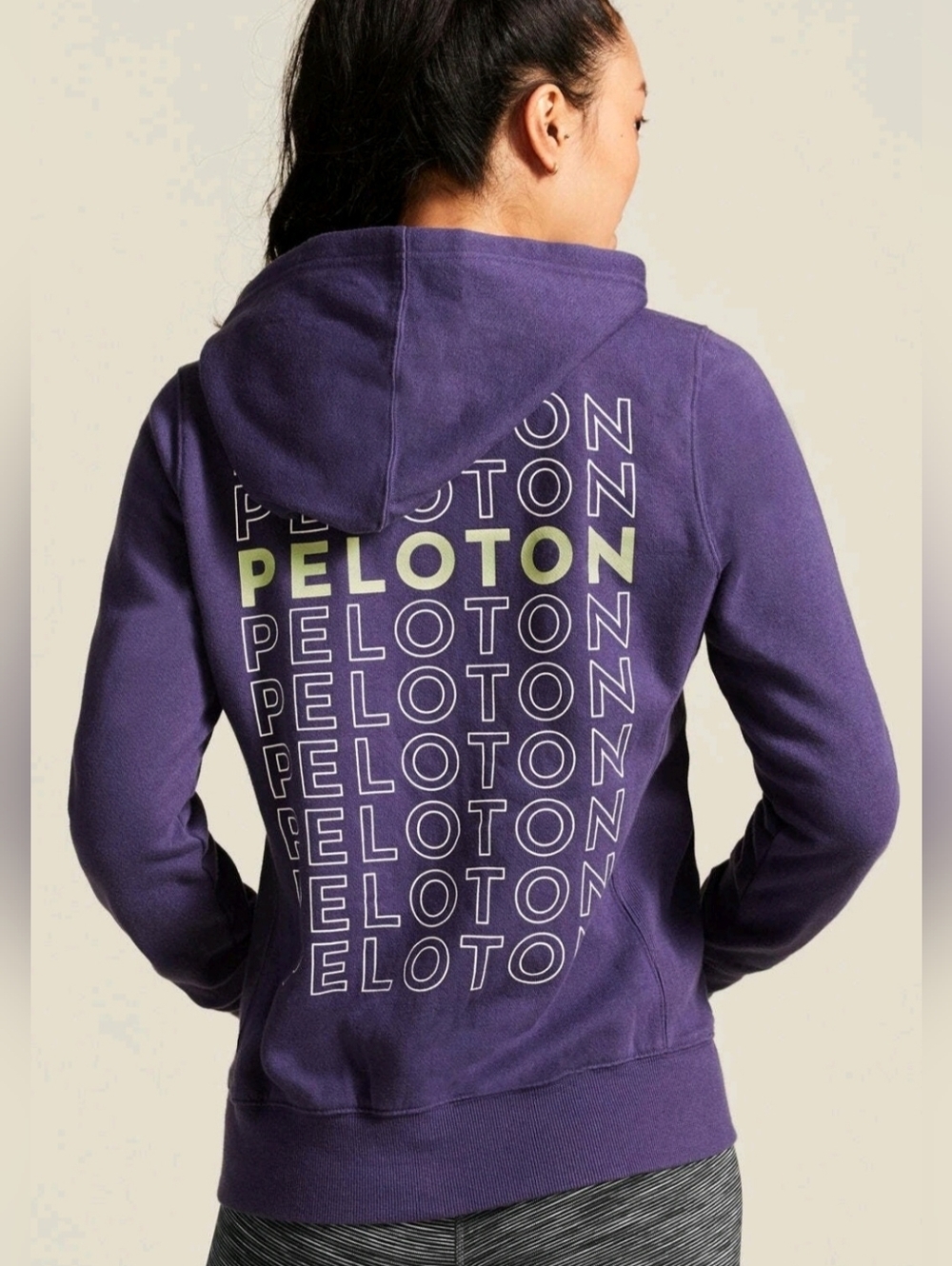 Peloton Women's Ultimate Fleece Zip-Up Hoodie, XXL